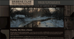 Desktop Screenshot of gribbinsfilms.com